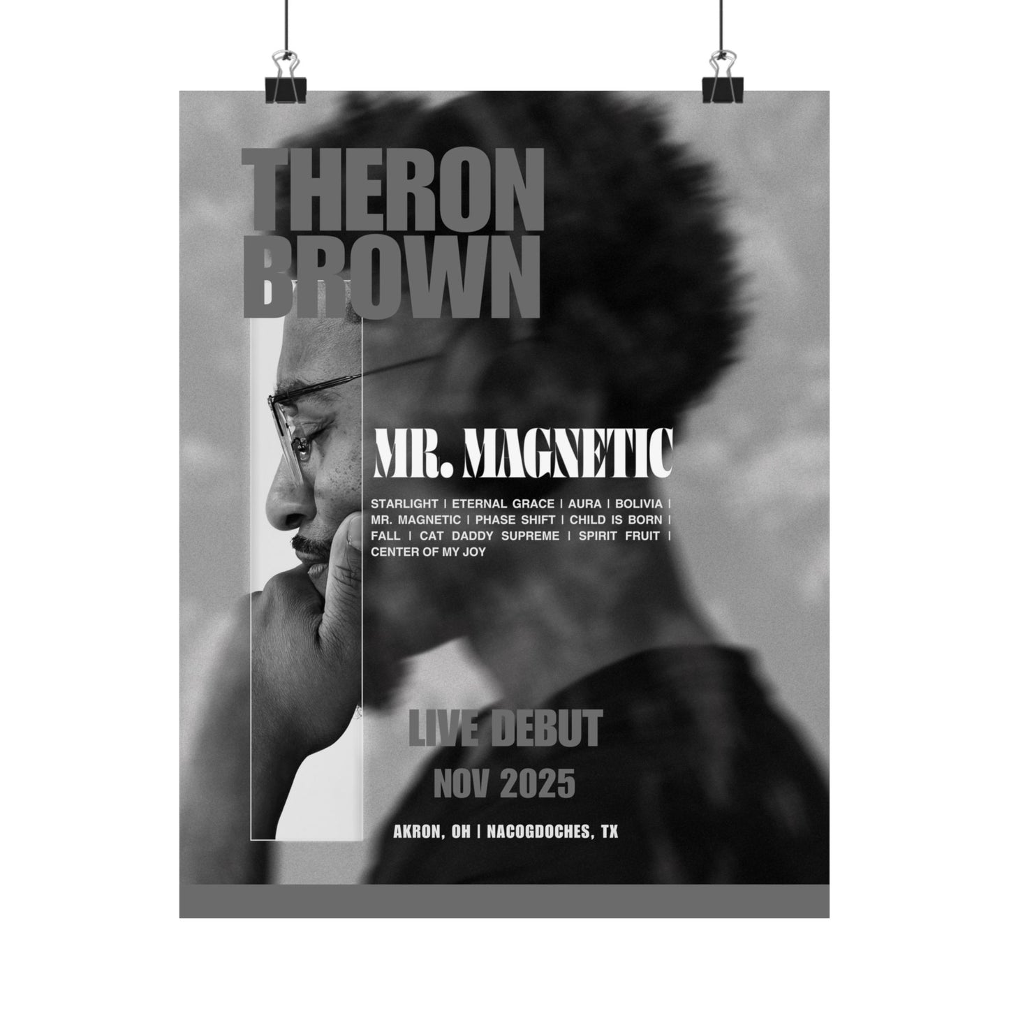 Mr. Magnetic Official Concert Poster