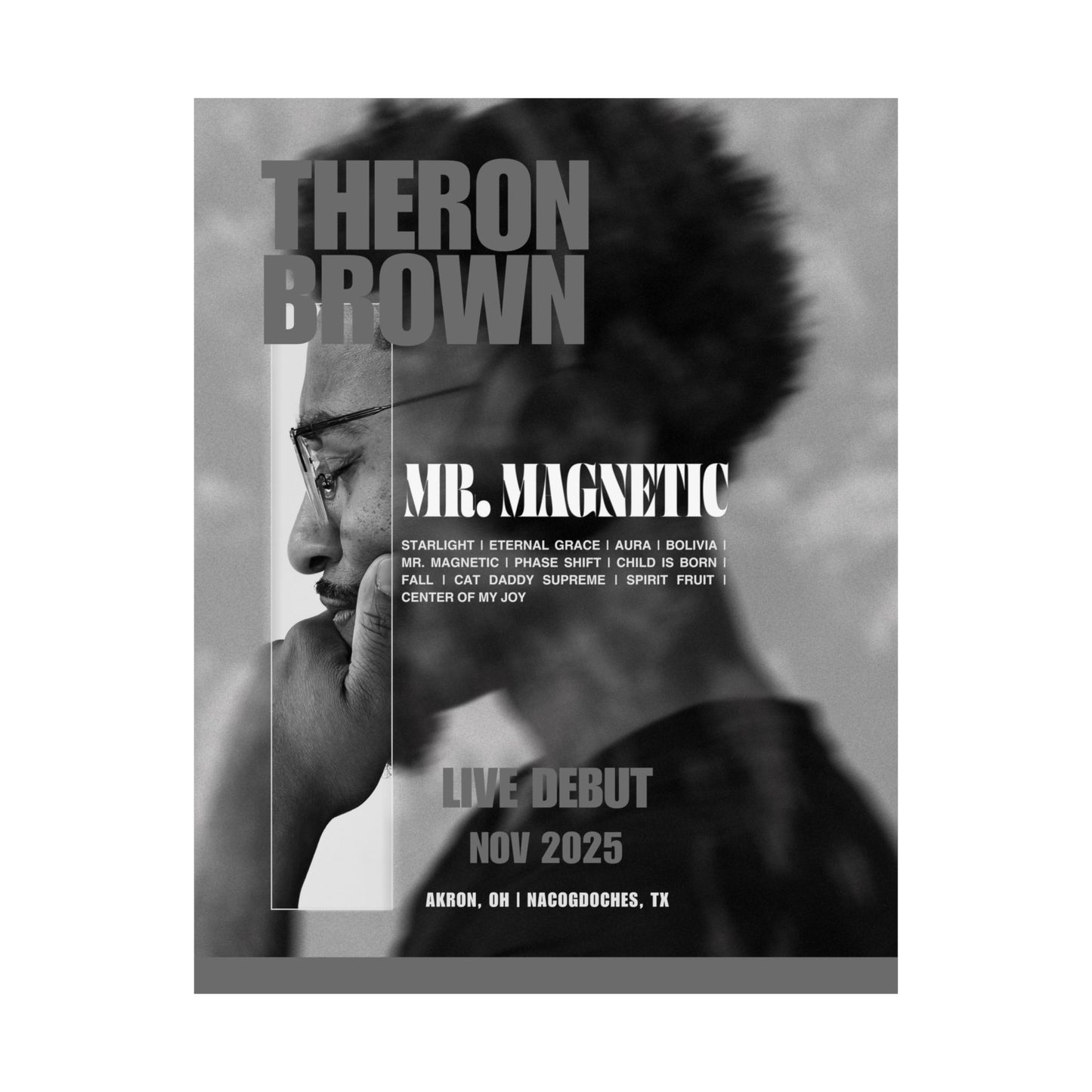 Mr. Magnetic Official Concert Poster